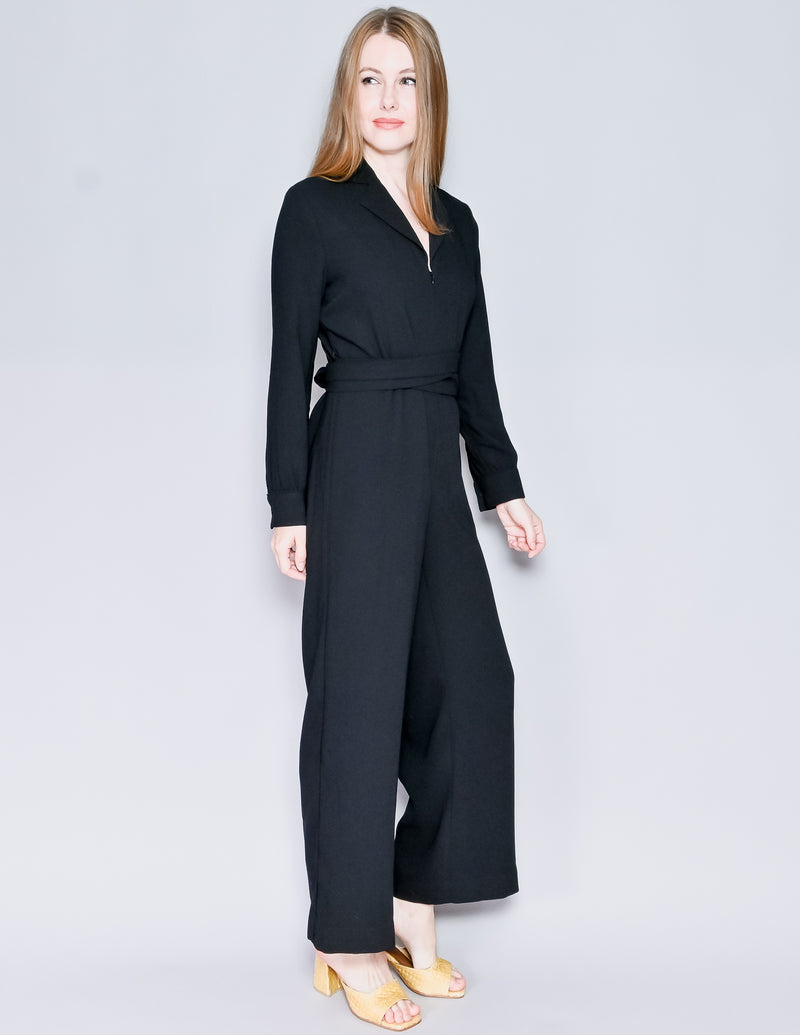 KITRI Avril Black Wide Leg Jumpsuit NWT (2)