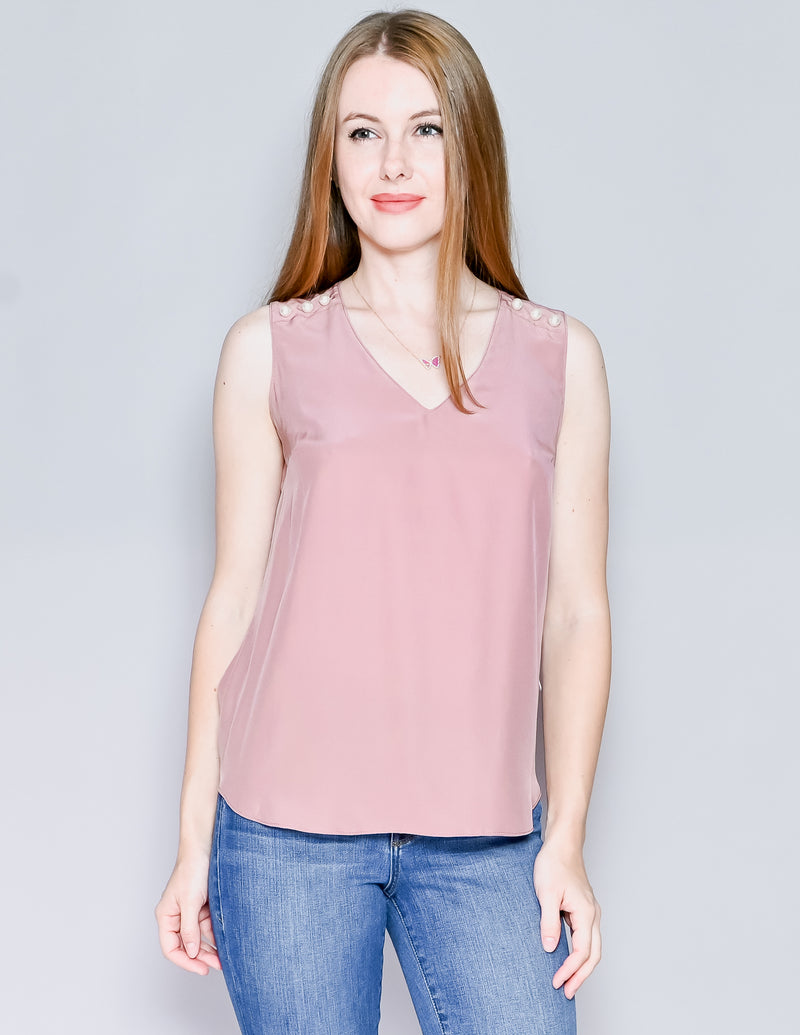 AMANDA UPRICHARD Petunia Mauve Top NWT (S)