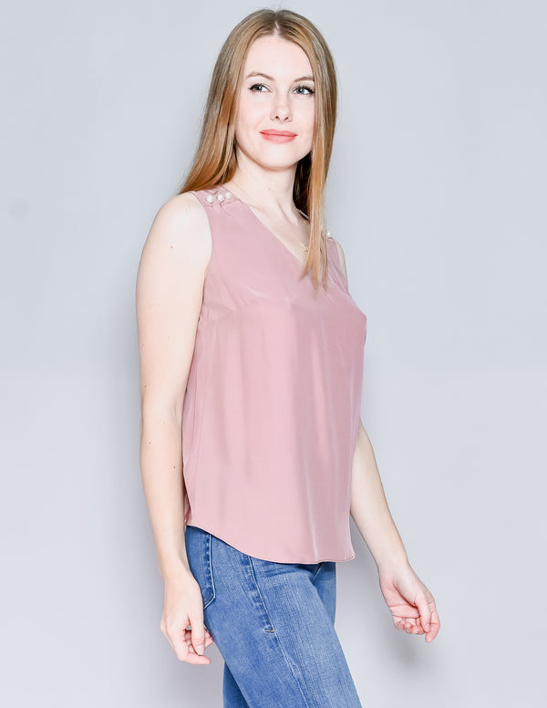 AMANDA UPRICHARD Petunia Mauve Top NWT (S)