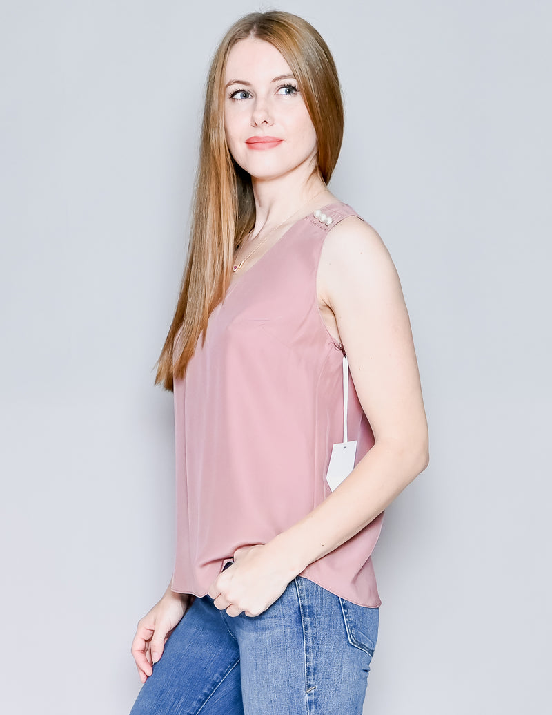 AMANDA UPRICHARD Petunia Mauve Top NWT (S)