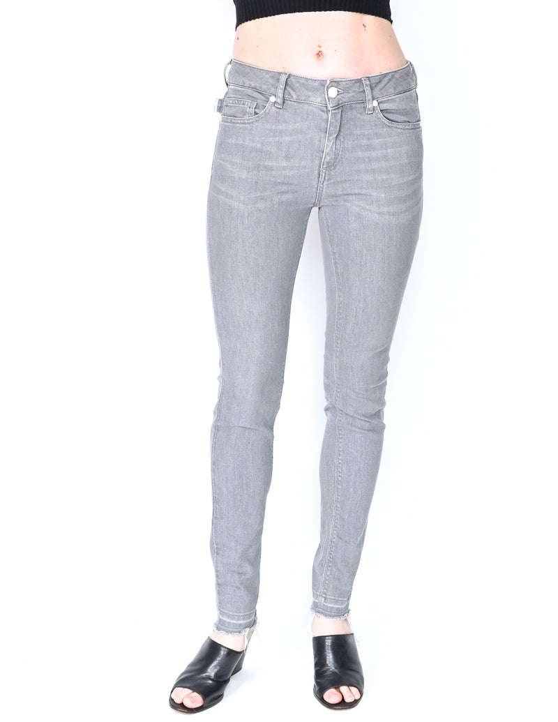 ZADIG & VOLTAIRE Eva Gris Perm Skinny Jeans (Size 25)