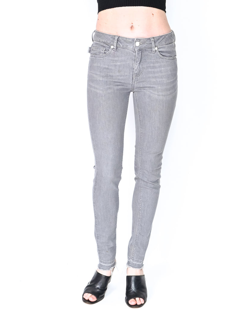 ZADIG & VOLTAIRE Eva Gris Perm Skinny Jeans (Size 25)