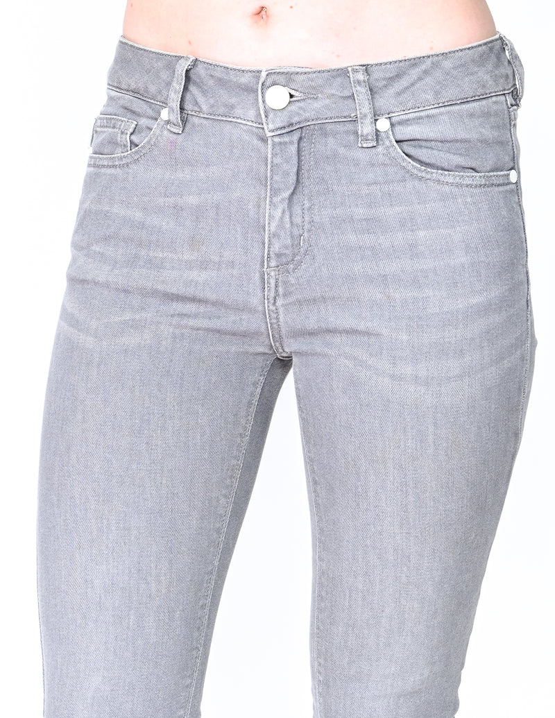 ZADIG & VOLTAIRE Eva Gris Perm Skinny Jeans (Size 25)