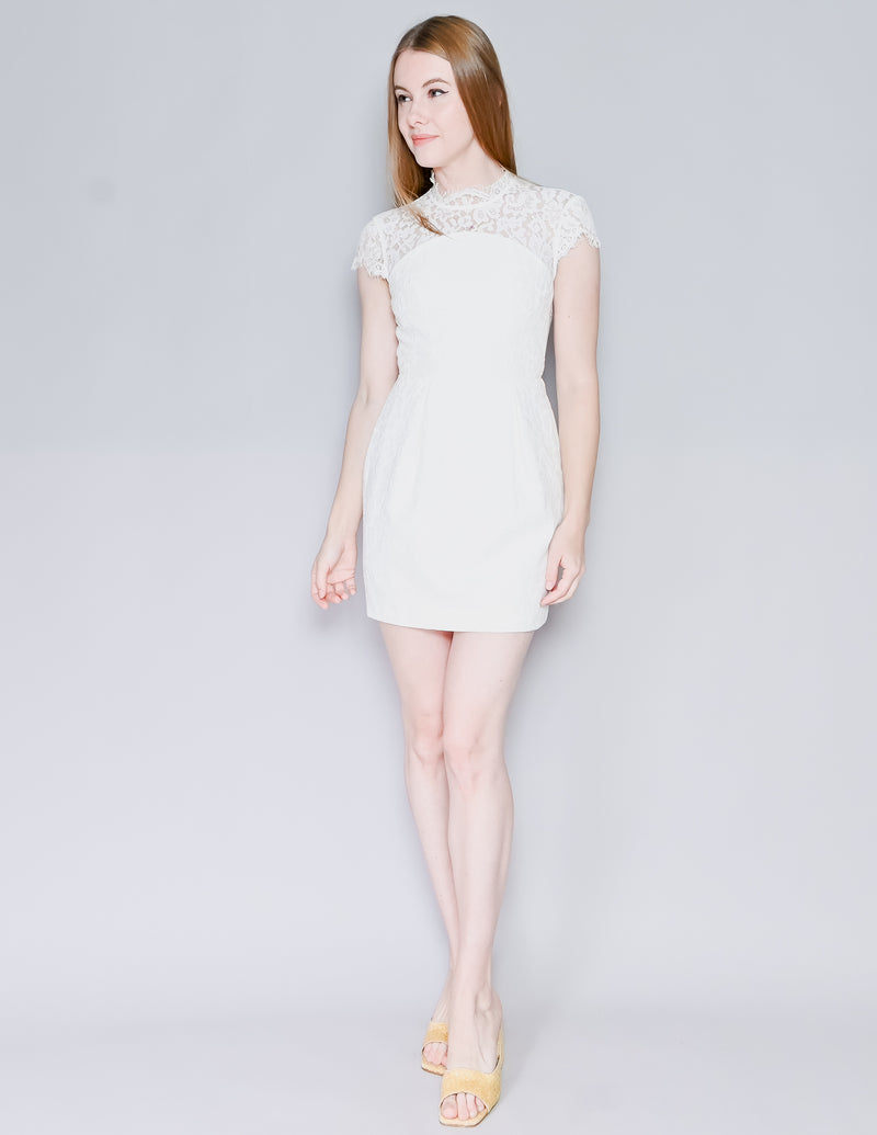 KEEPSAKE Ivory Lace Run The World Dress NWT (XS)
