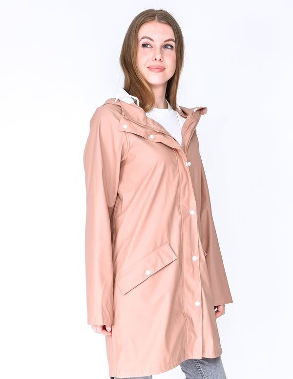 VERO MODA Desert Taupe Sunday Spring Raincoat (Size S)