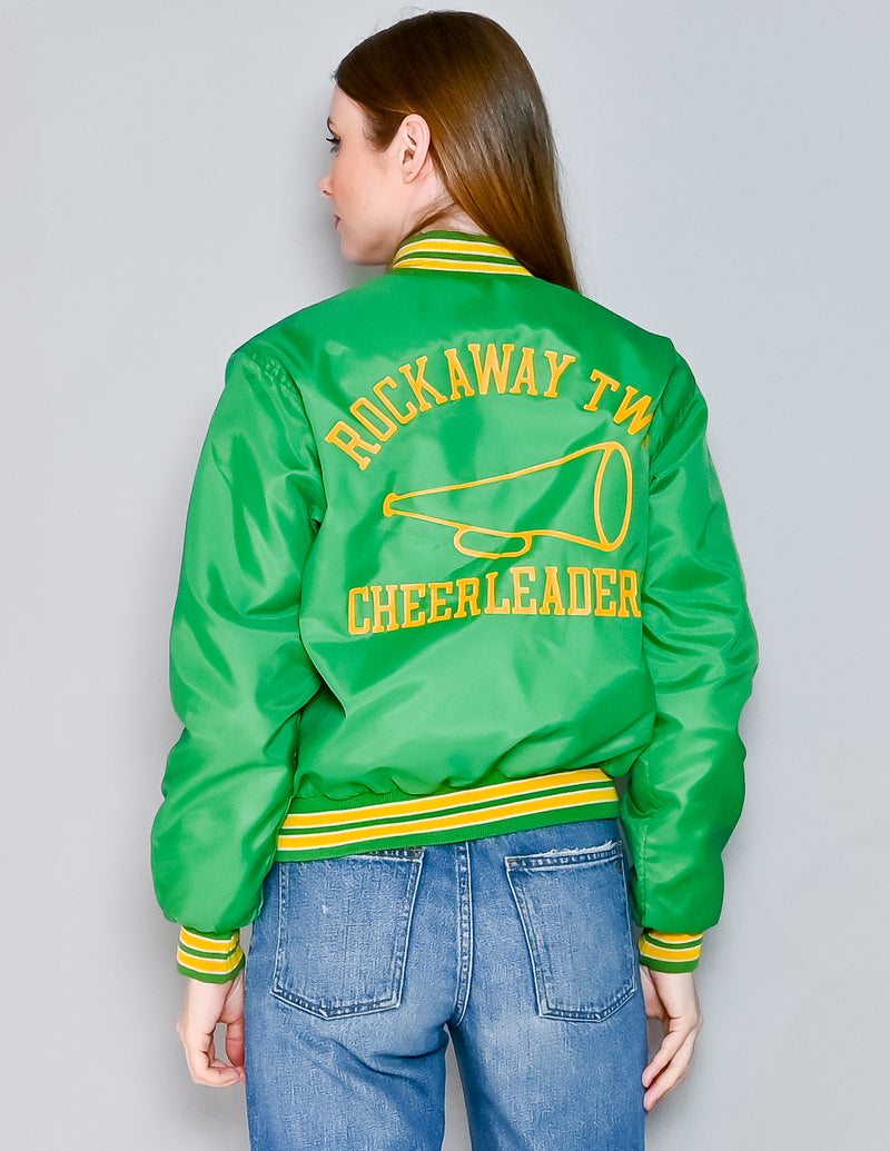 VINTAGE 1970's Rockaway TWP Cheerleaders Varsity Jacket