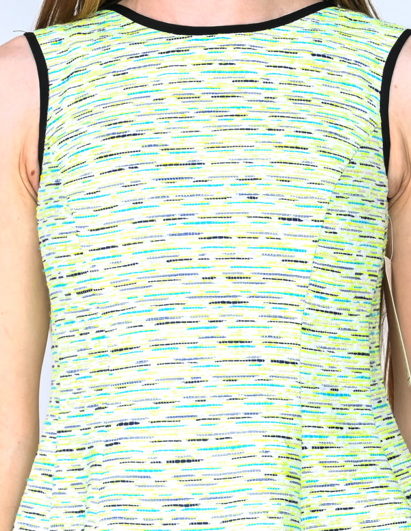 SHOSHANNA Neon Green Embroidered Mini Dress NWT (Size 0)