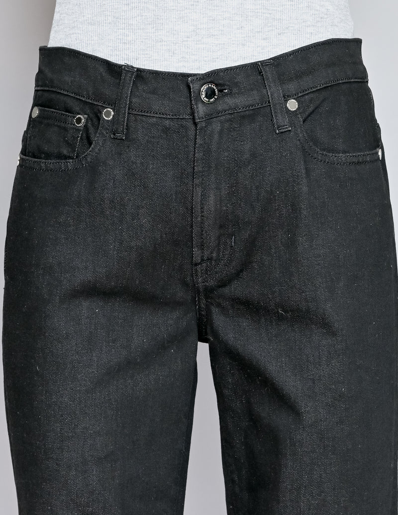 RALPH LAUREN Collection Black 455 Wide-Leg Jeans (29)