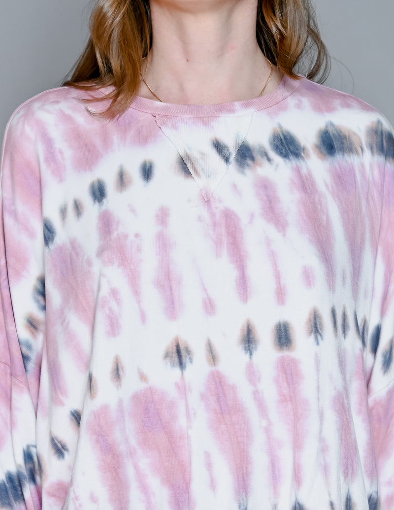 Young Fabulous & Broke Tie Dye Lounge Lightweight Sweater Top (M)