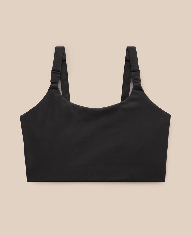 GIRLFRIEND COLLECTIVE Black Ellie Clip Nursing Bra FINAL SALE