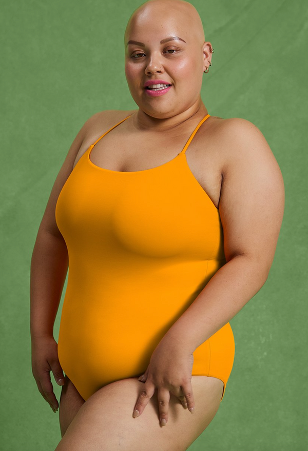 GIRLFRIEND COLLECTIVE Clemente One Piece Swimsuit in Spritz FINAL SALE