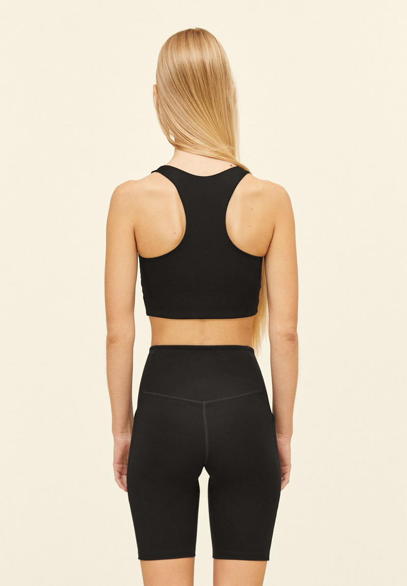 GIRLFRIEND COLLECTIVE Paloma Workout Bra in Black FINAL SALE