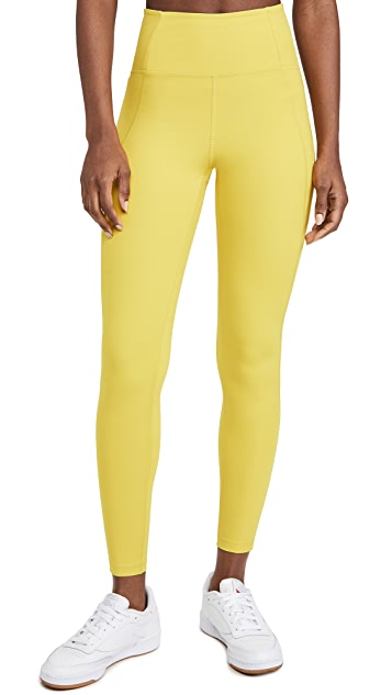 GIRLFRIEND COLLECTIVE Compressive High-Rise Legging in Chartreuse *28.5"