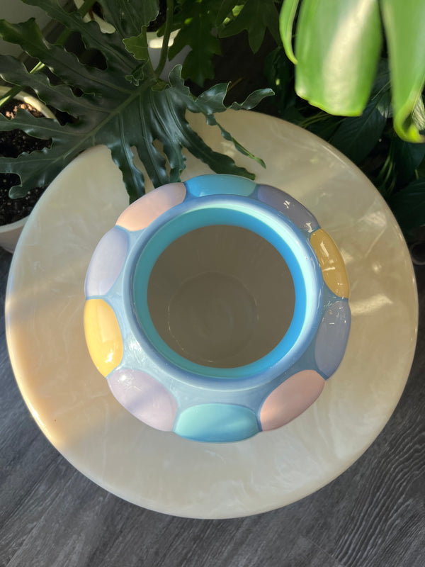 Vohann of California 90s Pastel Balloon Vase