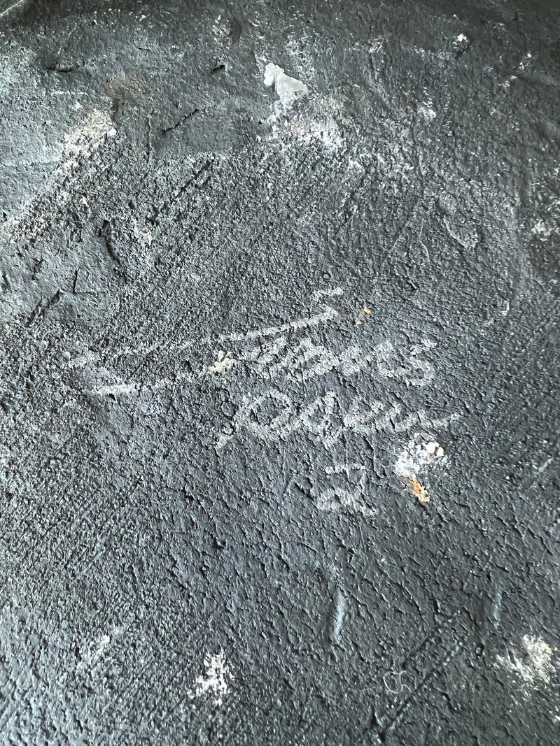 Tony Evans Raku 2 Signed XL Bowl